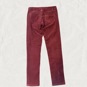 Patagonia Women's Straight Leg Pants in Rich Burgundy